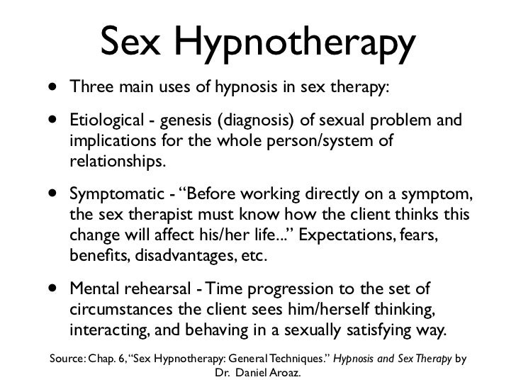 sex therapy hypnosis Big butt fuck thumbs